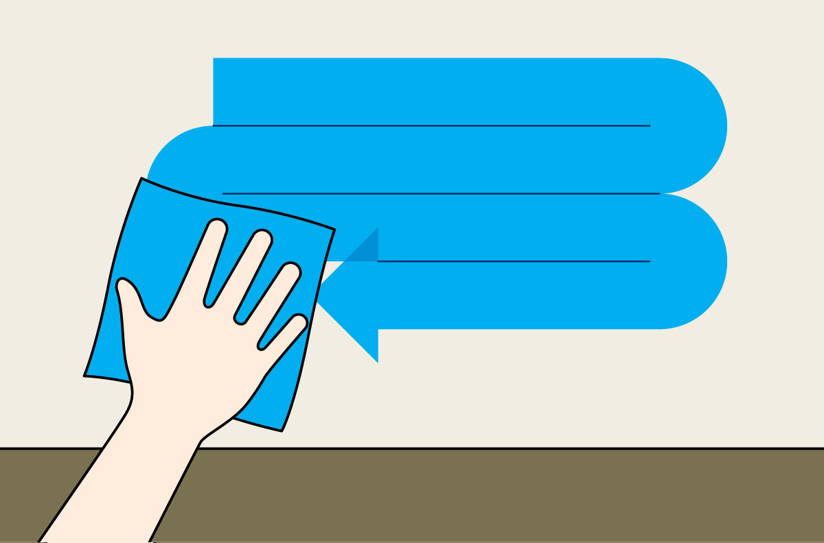 NaOClean Disinfection on Table Surface